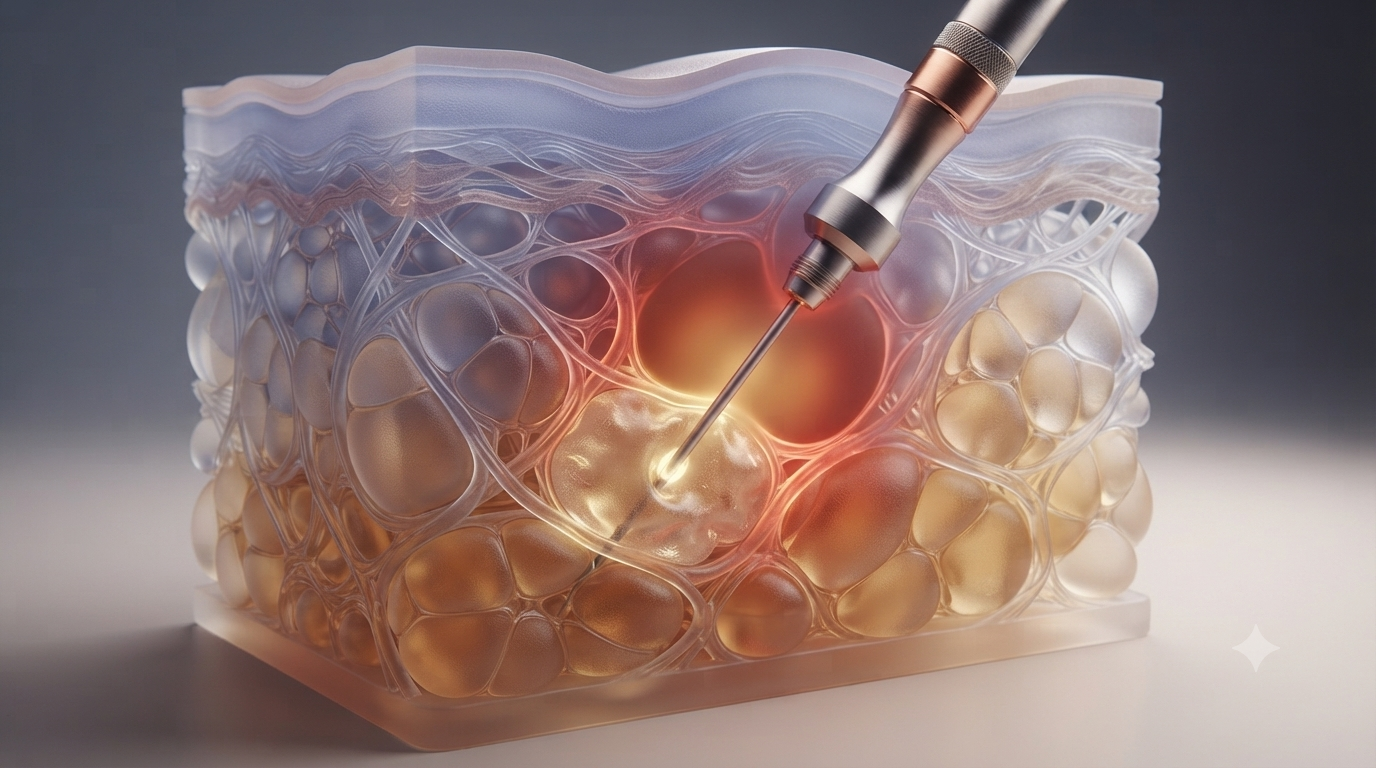 Photothermal Interaction and Septal Architecture: Navigating Abdominal Adipose Reduction Through Advanced Optical Delivery